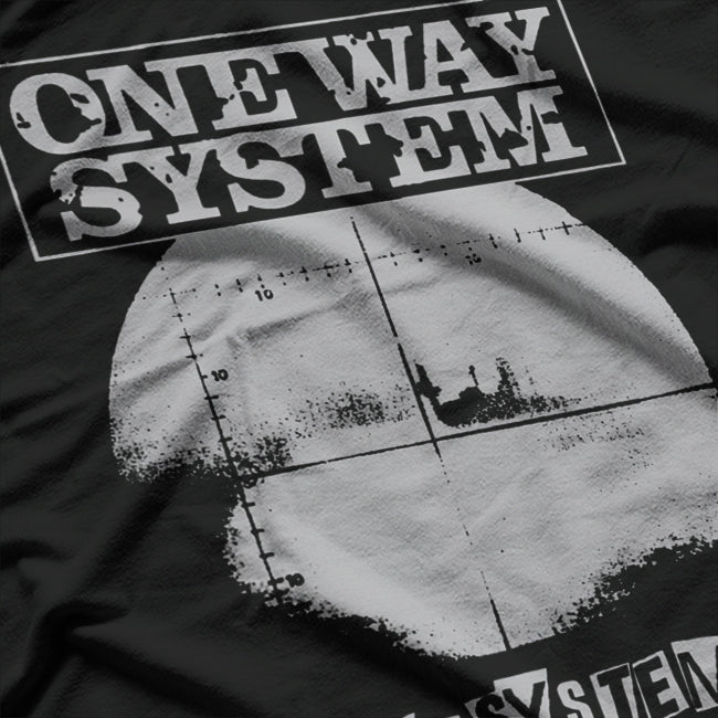 One Way System Punk Rock UK Band Vintage Music T-Shirt
