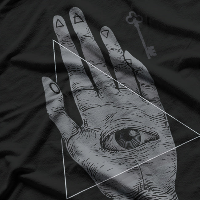 Hand of the Mysteries: Sacred Alchemy & Occult Geometry T-Shirt