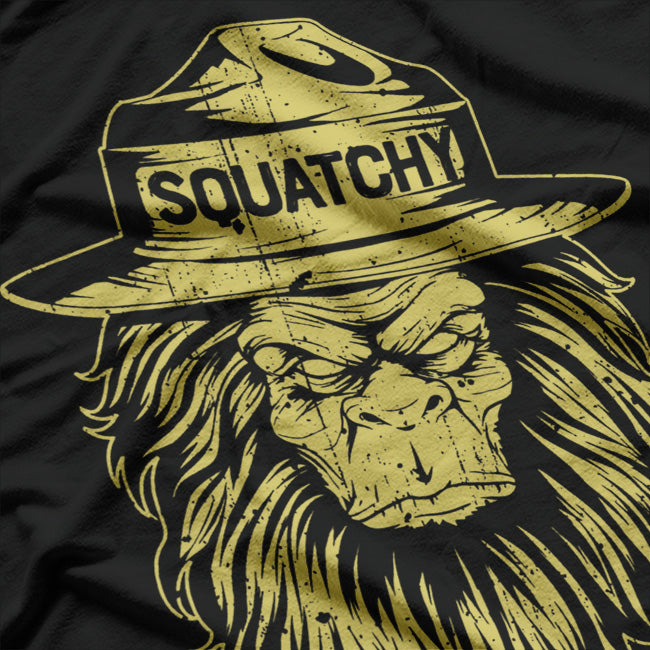 Bigfoot Squatchy: Stay Wild T-Shirt