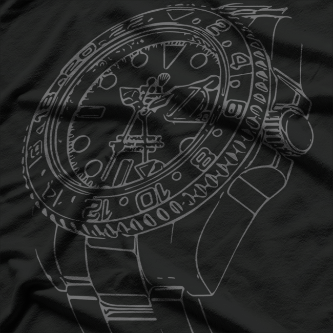 Stylish Cool Watch Graphic Tee for Timepiece Enthusiasts T-Shirt