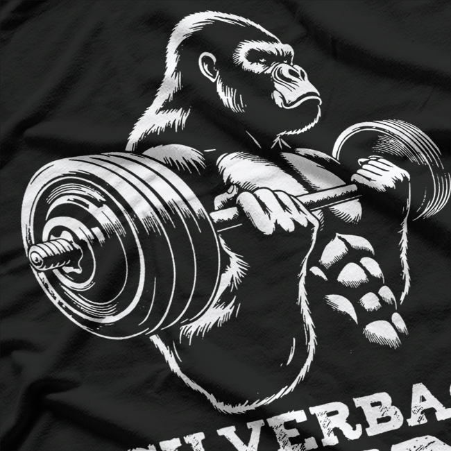 Silverback Gym Beast – Gorilla Weightlifting Fitness Love T-Shirt