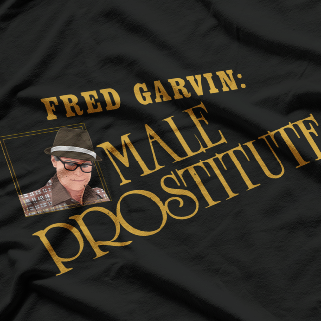 Fred Garvin Inspired Retro Comedy Parody Character Graphic T-Shirt