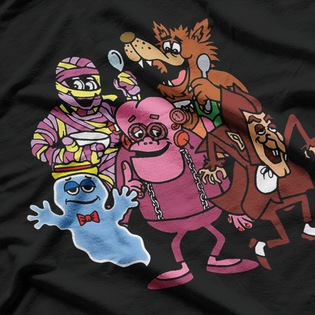 Crunchy Creatures: Breakfast Squad T-Shirt