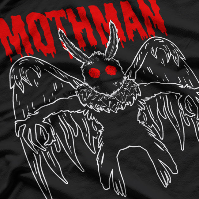 Vintage Mothman - A Mysterious Legend in Classic Style T-Shirt