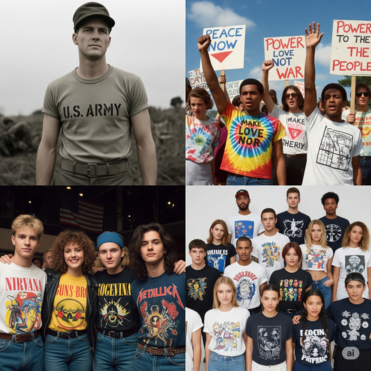 The History of Graphic Tees: From Protest to Pop Culture