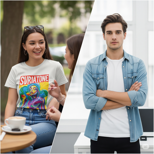Graphic T-Shirts vs. Plain Tees: What’s the Difference and When to Wear Each