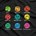 Classic Composers Celebrating Classical Music and the Timeless Art of Musical Notes T-Shirt