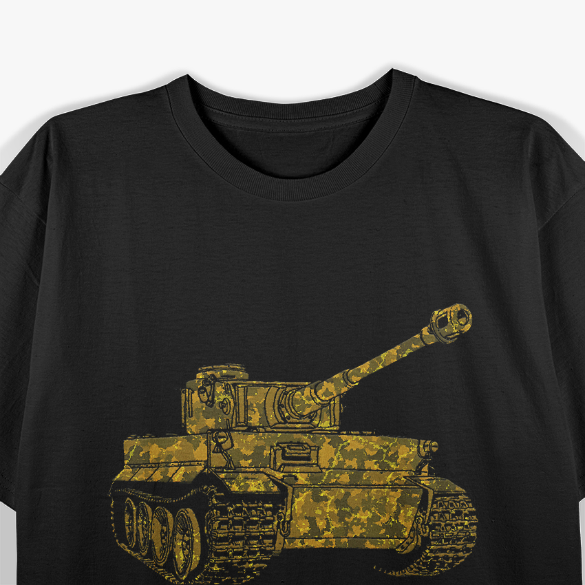 Tank Tiger I German Germany World War 2 Army T-Shirt