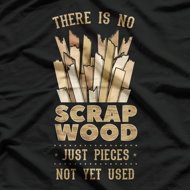 There Is No Scrap Wood A Carpenter's Philosophy T-Shirt
