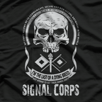 Army Signal Corps My Craft T-Shirt