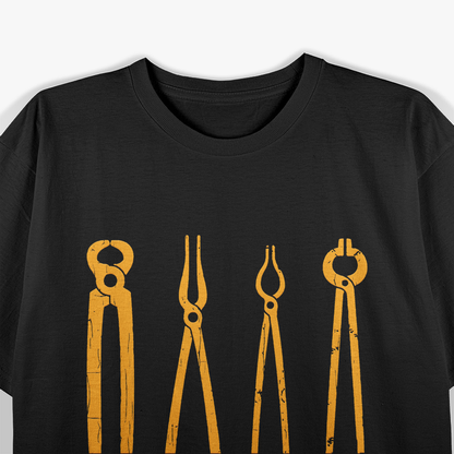 Funny Blacksmithing I Speak In Tongs T-Shirt