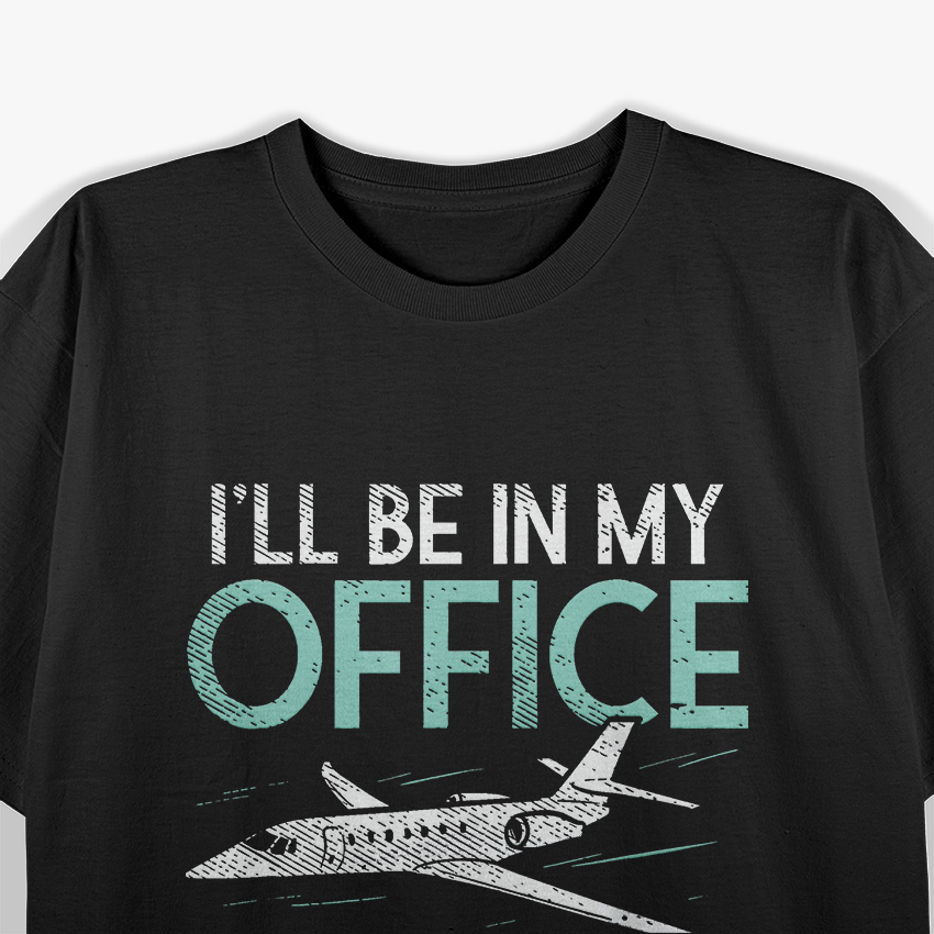 Funny Pilot Aviation Premium T-Shirt