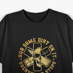Retro Rub Some On It - Medic EMS EMT Paramedic Humor T-Shirt