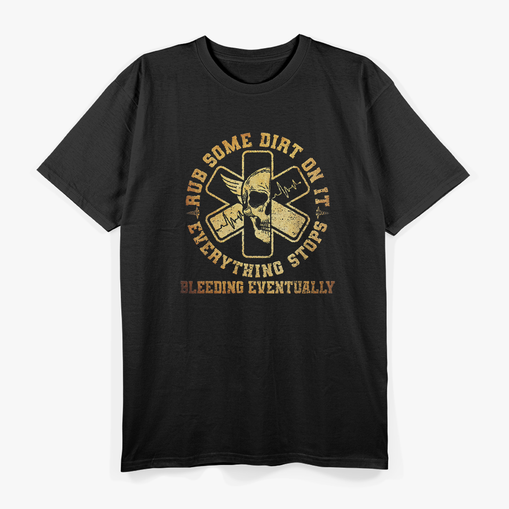 Retro Rub Some On It - Medic EMS EMT Paramedic Humor T-Shirt