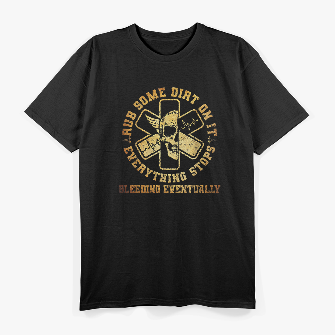 Retro Rub Some On It - Medic EMS EMT Paramedic Humor T-Shirt