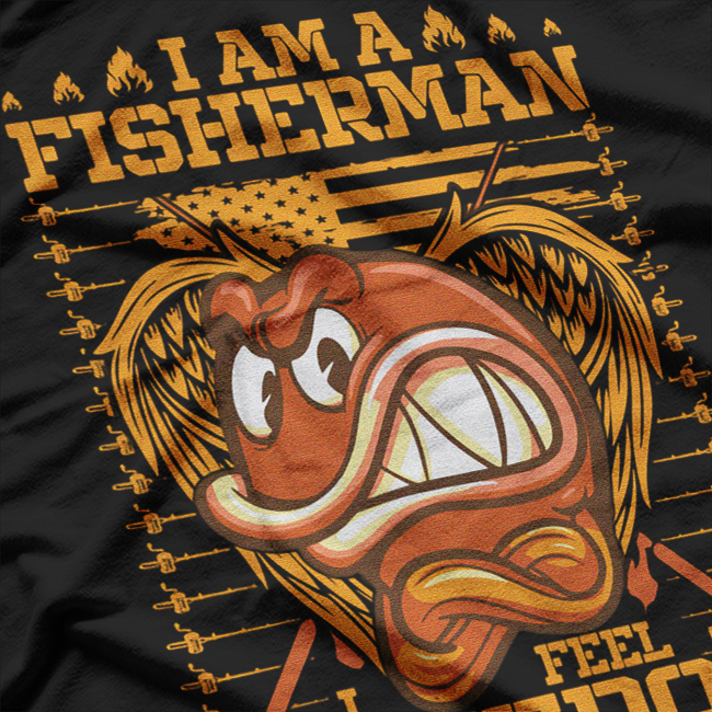 I Am A Fisherman Proud of the Catch, Driven by the Sea T-Shirt