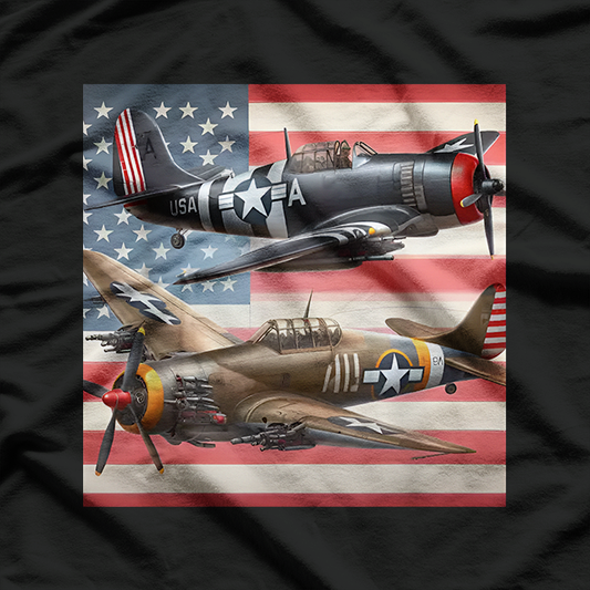 Airplanes American US T-Shirt