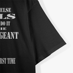 Army Drill Sergeant Leading with Strength and Discipline T-Shirt