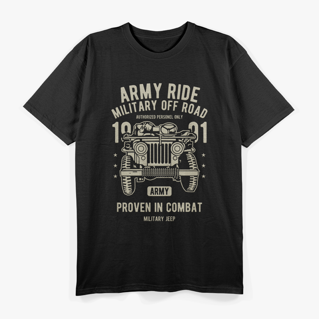 Army Ride, Military Off Road T-Shirt
