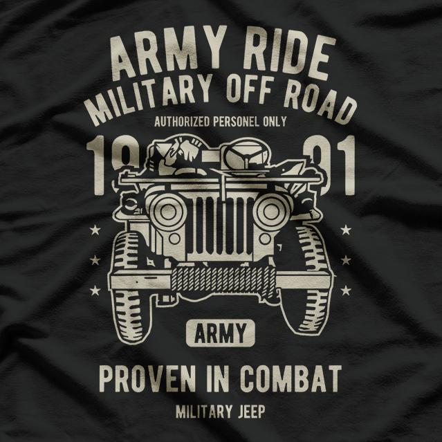Army Ride, Military Off Road T-Shirt
