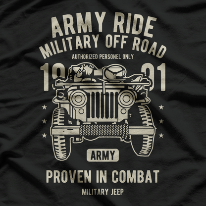 Army Ride, Military Off Road T-Shirt