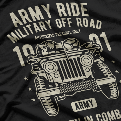Army Ride, Military Off Road T-Shirt