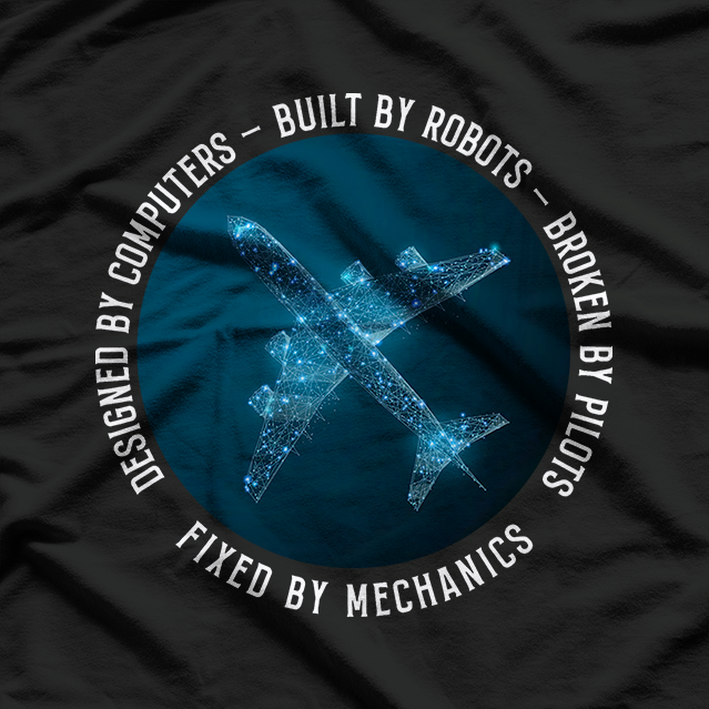 Aviation Mechanic Aircraft Engineer Technician T-Shirt