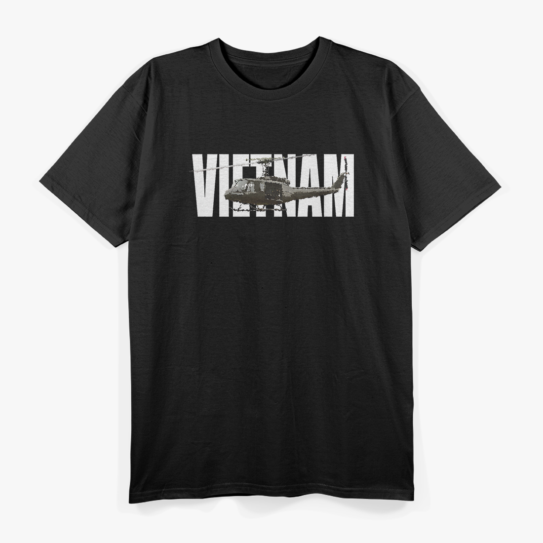 Vietnam Veterans UH 1, UH-1 Huey Helicopter T-Shirt