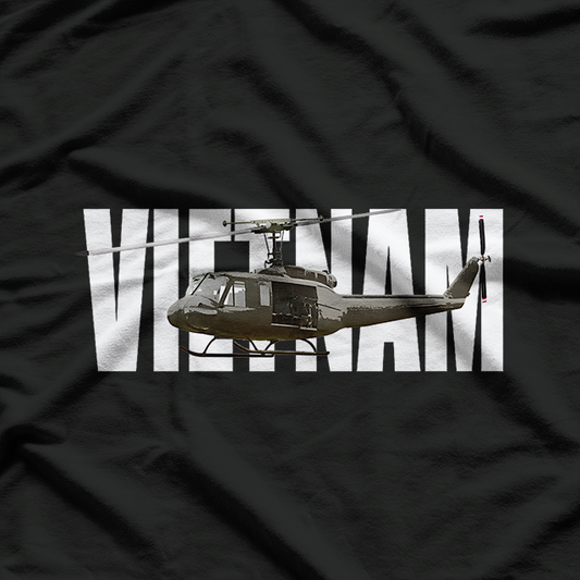 Vietnam Veterans UH 1, UH-1 Huey Helicopter T-Shirt