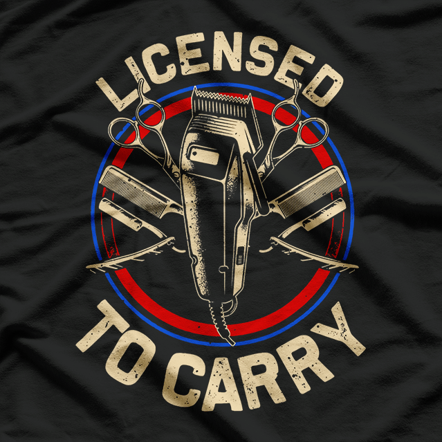 Barber Designs For Hairstyling Stylist Tools T-Shirt