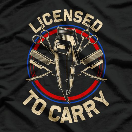 Barber Designs For Hairstyling Stylist Tools T-Shirt