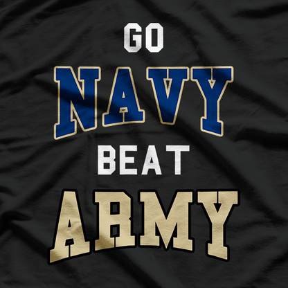 Go Navy Beat Army America's Game Sports Football Fan T-Shirt