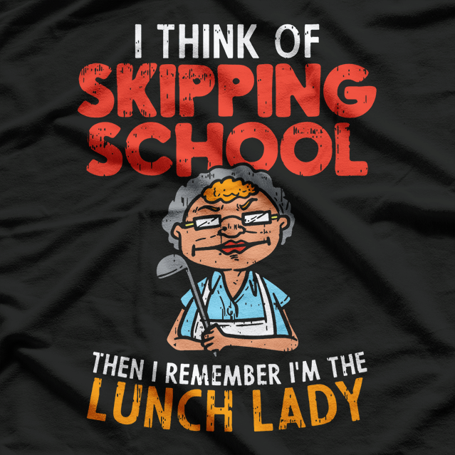 I'm The Lunch Lady School Caterer Cafeteria Chef Cook T-Shirt
