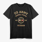 US Army Veteran Proudly Served, Forever Honored T-Shirt
