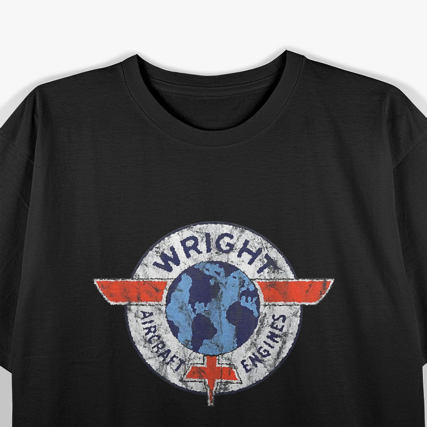 Aircraft Engines Vintage Retro Aviation Great T-Shirt