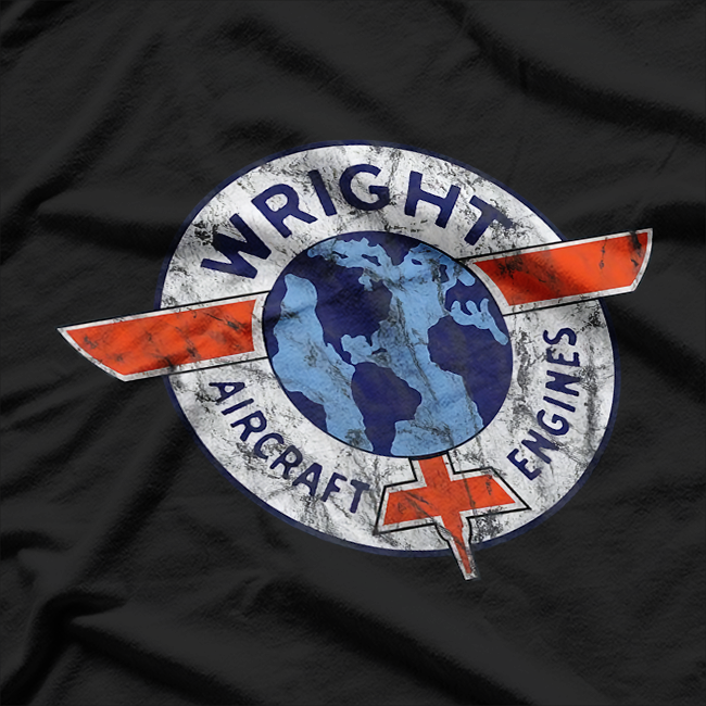 Aircraft Engines Vintage Retro Aviation Great T-Shirt