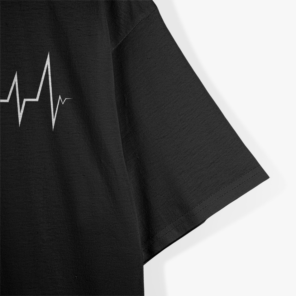 Car Painter Heartbeat Paint Gun Pulse EKG Auto Body Painter T-Shirt