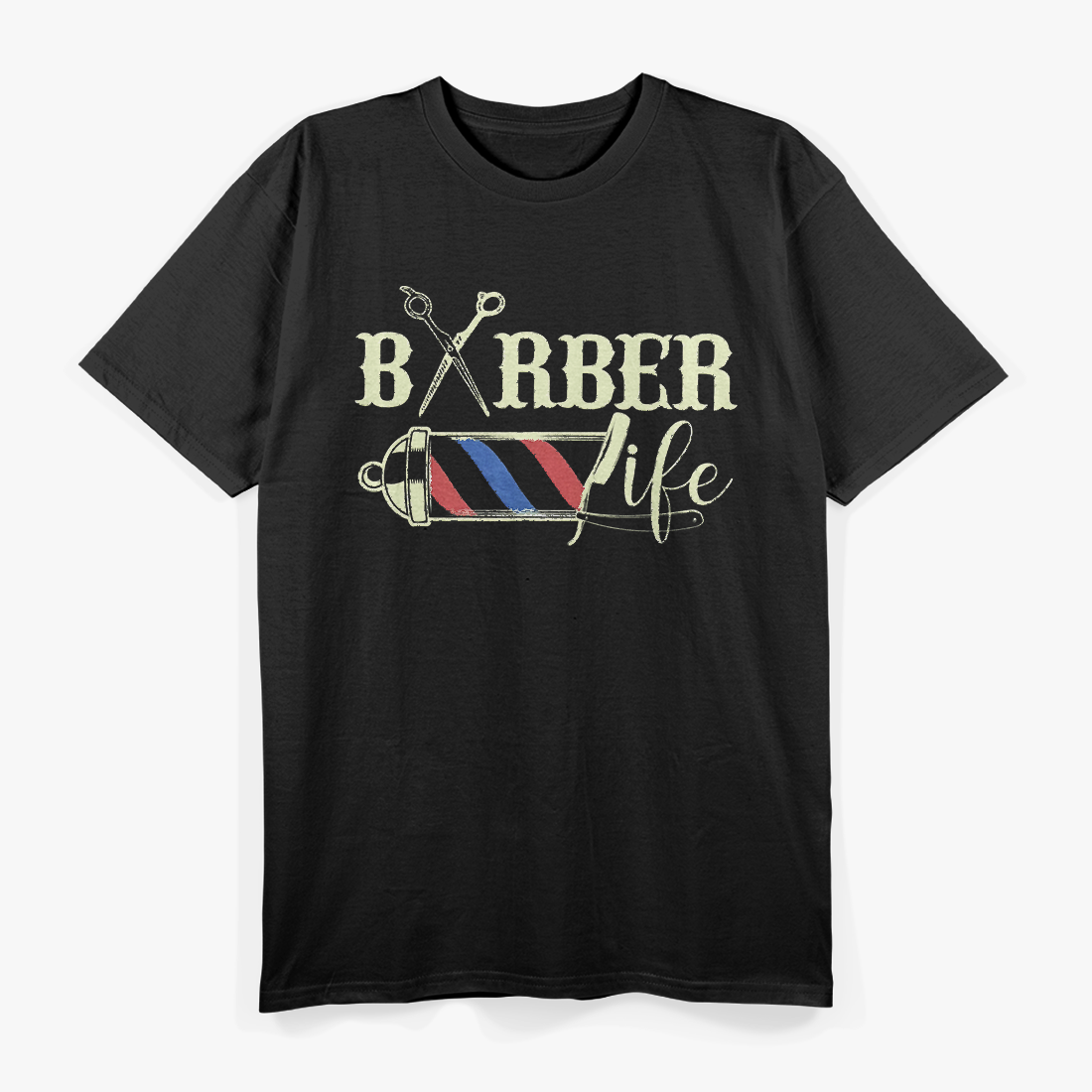 Vintage Barber Gift T-Shirt
