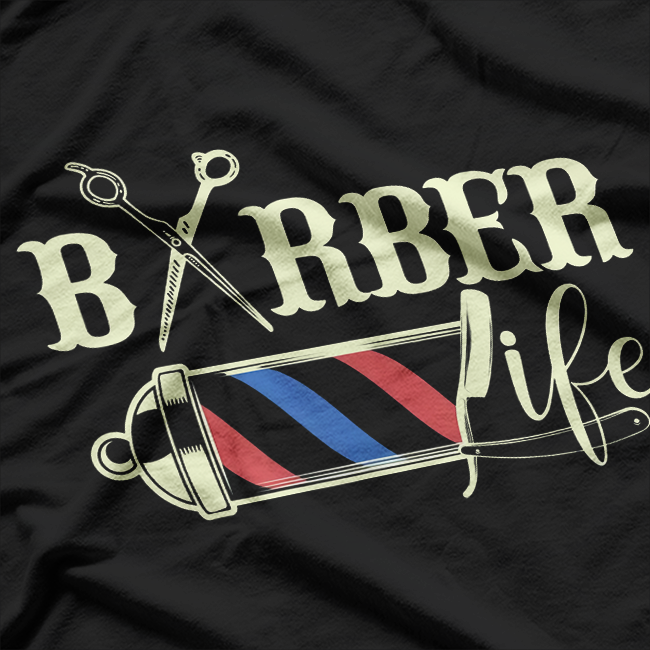 Vintage Barber Gift T-Shirt