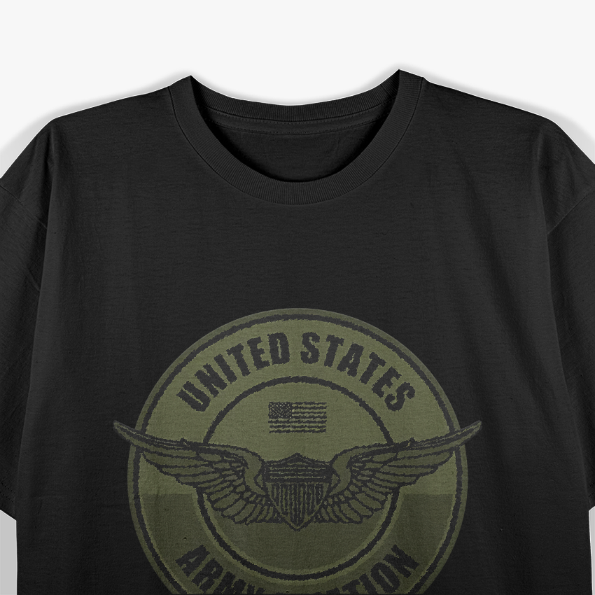 Army Aviation - Army Aviator Wings T-Shirt