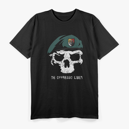 Army Special Forces De Oppresso Liber Green Beret 3rd SFG T-Shirt