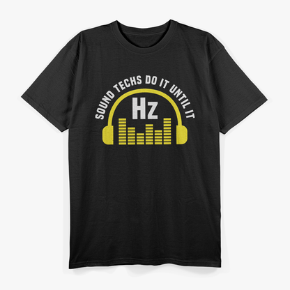 Audio Sound Engineer Recording Editor Mixing Console T-Shirt