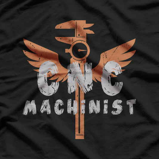 CNC Machinist I Proud Bird Operator Programmer T-Shirt