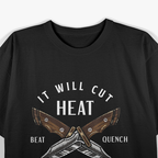 Fire Forged Knife Maker Bladesmith Blacksmith T-Shirt