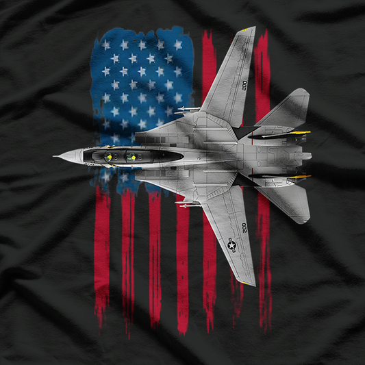 Patriotic Navy F-14 T-Shirt