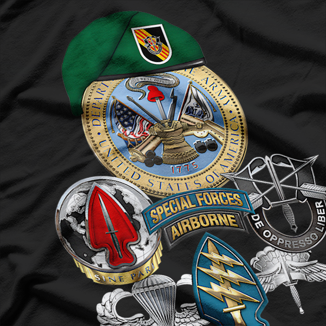 Vietnam Veteran Military US Army T-Shirt