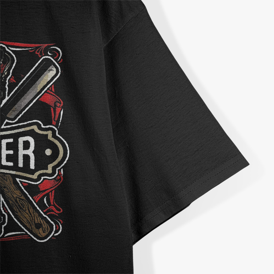 Vintage Barber Pole, Barber Gift T-Shirt