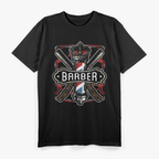 Vintage Barber Pole, Barber Gift T-Shirt