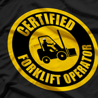 Forklift Operator T-Shirt