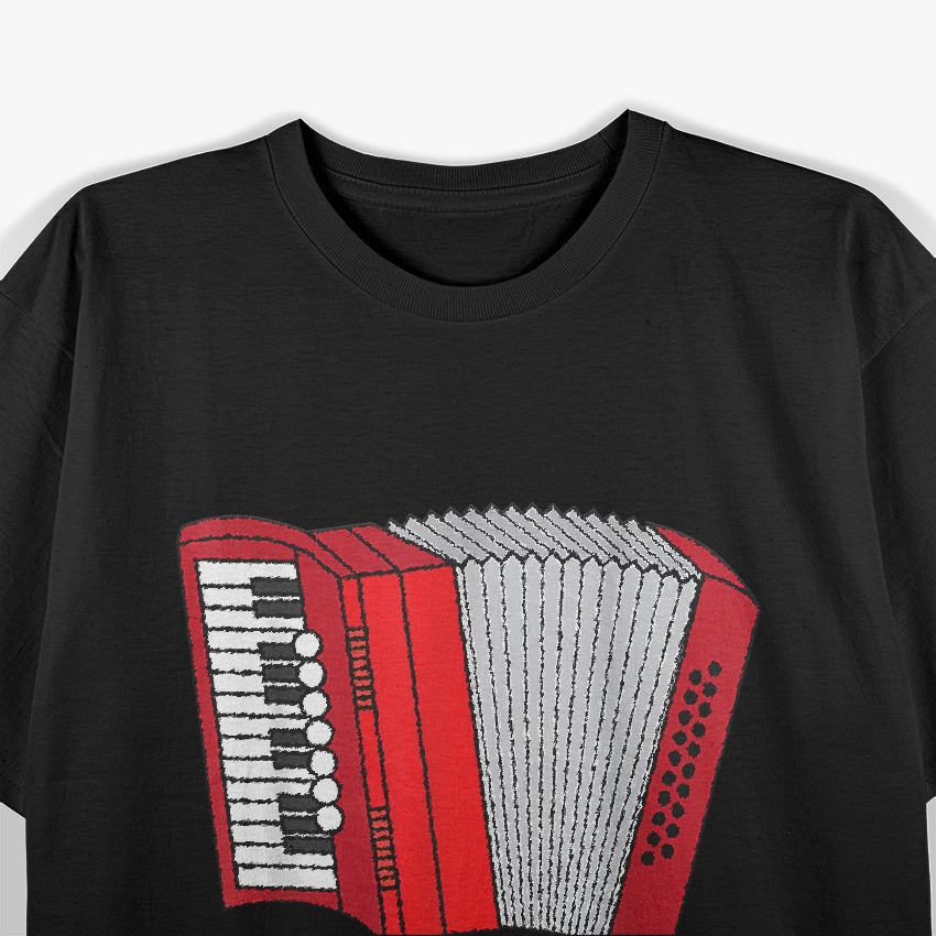 Funny Accordion Music Musical Polka Accordeon T-Shirt